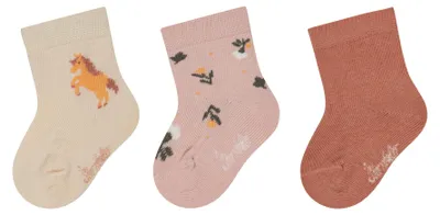 Produktbild von Sterntaler Baby Socken 3er-Pack Pferd
