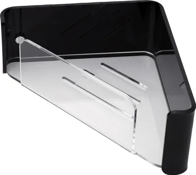 Produktbild von Primaster Eck-Duschkorb Acryl schwarz