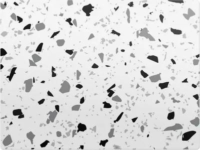 Obrázek produktu pro Terrazzo Abstrakt– Ochranná podložka na podlahu – Podložka pod židli – 120x90 cm – Protiskluzová podložka na tvrdé podlahy