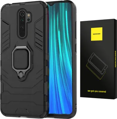 Immagine prodotto di Custodia SPACECASE X-ring per Redmi Note 8 Pro Nero