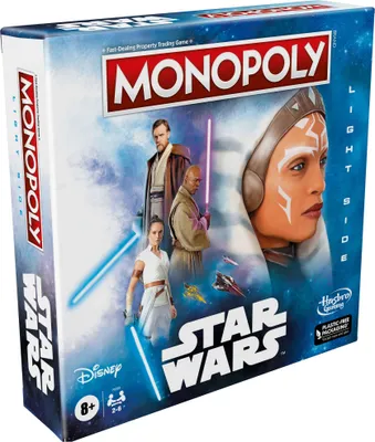 Produktbild von Star Wars Brettspiel Monopoly Light Side Edition *Englische Version*