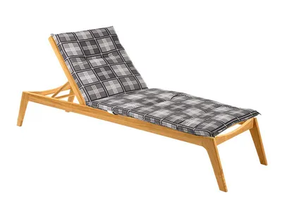 Produktbild von Gestepptes Liegekissen Cross aus 100% Baumwolle beidseitig verwendbar 195x60x7 cm