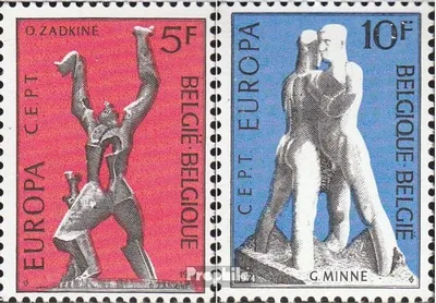 Produktbild von Briefmarken Belgien 1974 Mi 1766-1767 (kompl.Ausg.) FDC Skulpturen