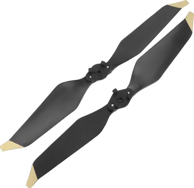 Produktbild von 8331F Propeller, Quick-Release, Hochleistung, Ersatzrotorblätter, für DJI Mavic Pro Platinum Drohne, Schwarz/Goldrand