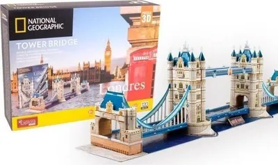 Produktbild von 3D-Puzzle - Tower Bridge - Bausatz - EXPLORA - 120 Teile - Ab 8 Jahren