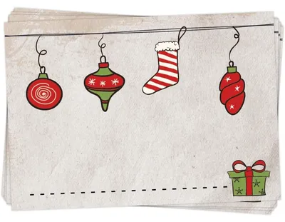 Produktbild von 25 Stück Aufkleber Etikett FROHE WEIHNACHTEN Geschenkaufkleber rot natur grün 7 x 5 cm Namensschilder Namensaufkleber Geschenke Verpackung weihnachtliche Sticker selbstklebend