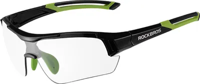 Produktbild von ROCKBROS Radbrille Fahrrad Sonnenbrille Verfärbung Sportbrille UV400 Grün