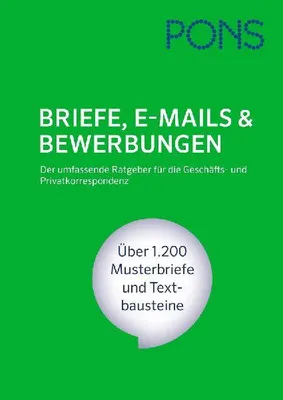 Produktbild von PONS Briefe, E-Mails & Bewerbungen