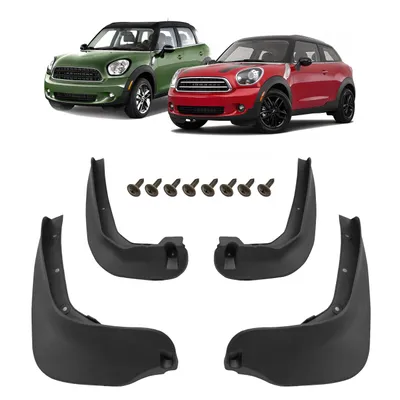 Produktbild von Schmutzfänger 4er-Set mit Befestigungssatz passend für MINI PACEMAN R61/COUNTRYMAN R60 2010-2016 82162166935