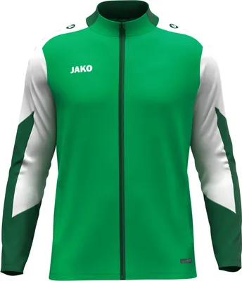 Produktbild von JAKO Kinder Polyesterjacke Dynamic - 9370, Farbe:grün/weiß/dunkelgrün, Größe:140
