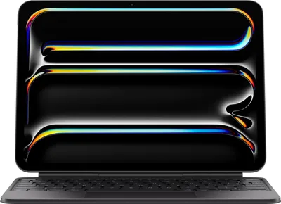 Produktbild von Apple Magic Keyboard QWERTY Italienisch mit Trackpad für iPad Pro 11" Schwarz MWR23T/A