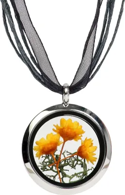 Produktbild von DeMarie Medaillon mit Kette Edelstahl 44 gelb ohne 144040017