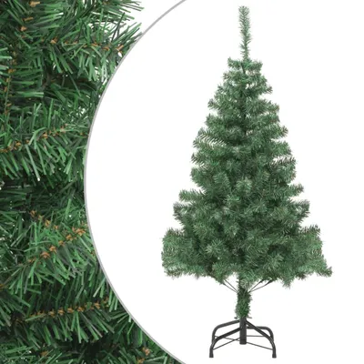 Image de Arbre de Noël artificiel et support Acier 210 cm 910 branches