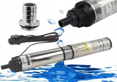 Image de IBO | Pompe submersible 3,5 QJD 2-10 - 750 W - Acier inoxydable - Haute performance et durable