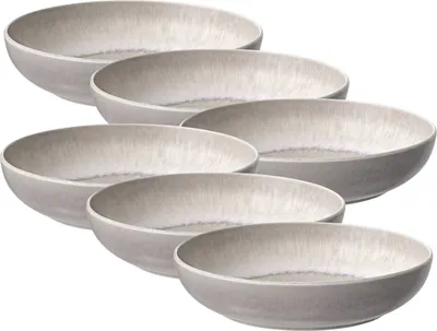 Produktbild von like Villeroy & Boch Perlemor Sand Pastaschale 22 cm Set6
