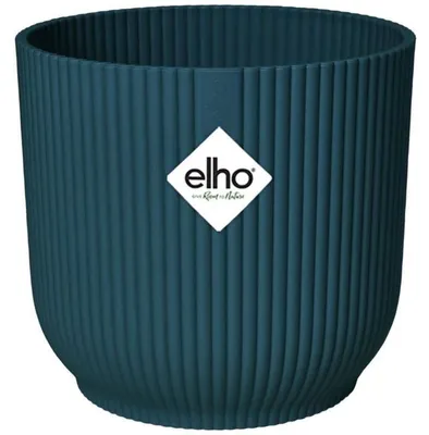 Produktbild von Blumentopf Elho Vibes Fold Kunststoff Ø 22 cm H 20,1 cm blau
