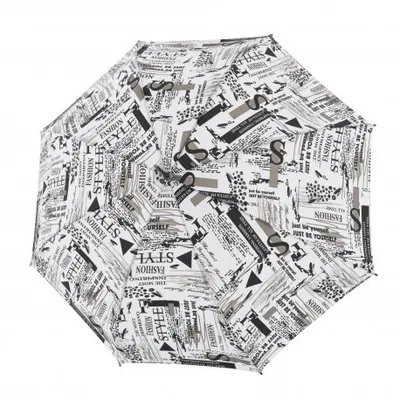 Image de doppler parapluie canne parapluie Fiber Flex AC Umbrella Scribble White blanc