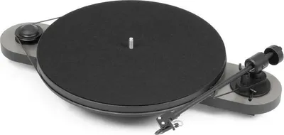 Produktbild von Pro-Ject E1 BT + OM5e Plug & Play Hi-Fi Plattenspieler, Bluetooth, schwarz