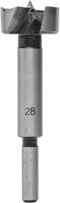 Produktbild von Forstnerbohrer WS, Schaft (S) 8 mm, Durchmesser (D) 28 mm, L 90 mm