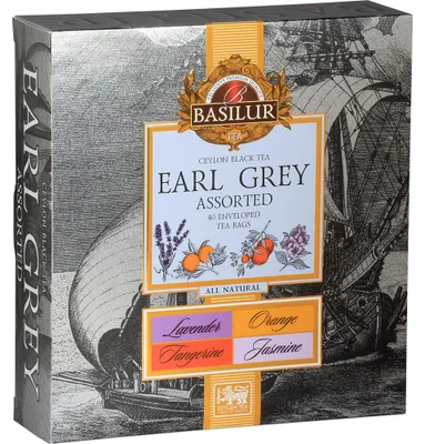 Obrázek produktu pro BASILUR Earl Grey Assorted 40 sáčků
