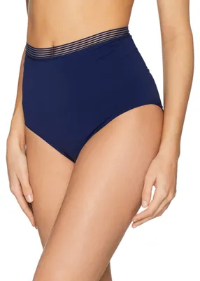Produktbild von Triumph Infinite Sensation Highwaist Panty, Farbe: Deep Water WG/6722, Größe: S Figurformender Slip mit hoher Taille