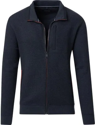 Produktbild von CASA MODA Sweatjacke,RV,Stehkr.,Tasche,k 135 3XL