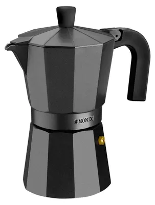 Image de Monix Moka Vitro Noir - 9 tasses