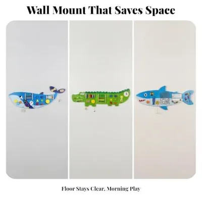Imagen del producto de Panel de actividades motoras para montaje en la pared