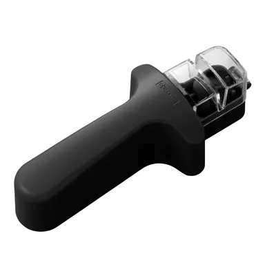 Produktbild von Keramik Messerschärfer manuell Kyocera 25cm für Stahlklingen Schwarz