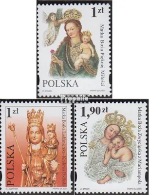 Produktbild von Briefmarken Polen 2001 Mi 3904-3906 (kompl.Ausg.) postfrisch Maria