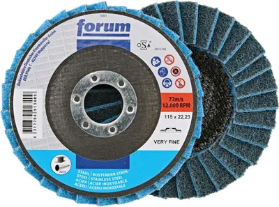 Produktbild von Forum Fächerschleifscheibe 115 mm, Vlies, Vfn