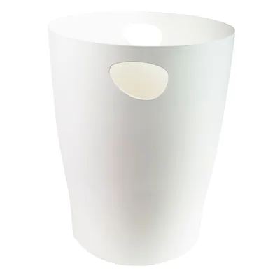 Image de Exacompta 8x Corbeille à papier Ecobin Autentik Blanc 45313D