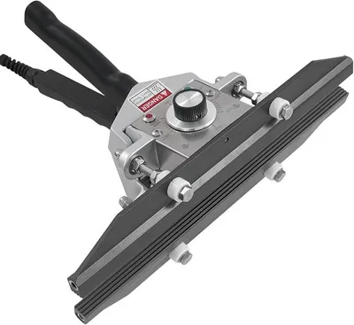 Immagine prodotto di Macchina per il confezionamento sottovuoto, 500W, sigillatrice, intervallo di temperatura regolabile da 0 a 300°C, saldatrice per film, sigillatrice a caldo portatile, sigillatrice manuale portatile (nera)
