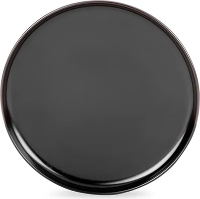 Produktbild von Konsimo Essservice Tafelservice VICTO Geschirrset Speiseteller Suppenteller Dessertteller 6 Personen (18-tlg), Schwarz, Keramik, Loft, 20/27/18.5cm