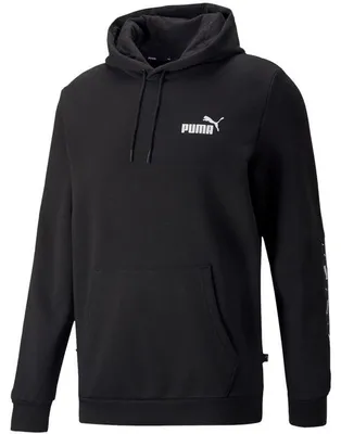 Obrázek produktu pro Puma ESS+ Mikina s pásky, model FL M, barva: černá, velikost: M, kód: 849040 01