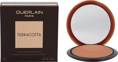 Image de Guerlain Bronzer Visage Maquillage Terracotta La Poudre Bronzante 02 Medium Cool