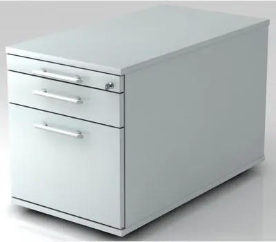 Produktbild von Rollcontainer TC20 RE, 80er Tiefe 42,8 x 51,2 x 80 cm, 1/2/6 HE