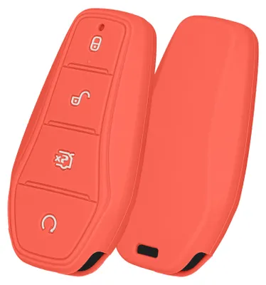 Produktbild von kwmobile Schlüsselhülle für BYD Atto 3 / Sealion / Han / Tang / Dolphin/Seal Hülle - Autoschlüssel Schlüssel Hülle aus Silikon - Schlüsselschutz