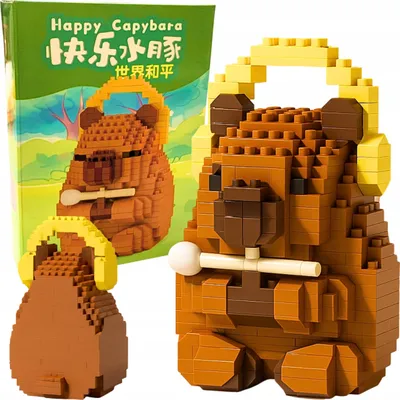 Image de Kit de construction Capybara avec écouteurs