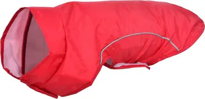 Produktbild von vidaXL Hunde Regenmantel mit Reflexstreifen Polyester Rot M