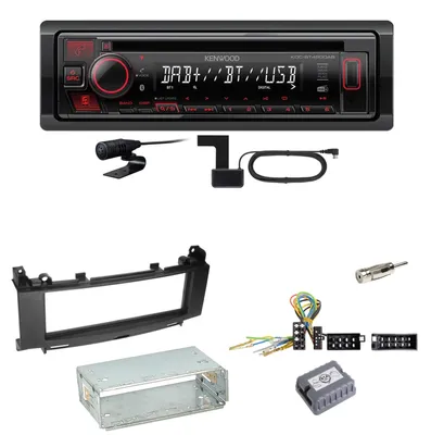 Produktbild von Kenwood KDC-BT450DAB Bluetooth DAB Einbauset für Mercedes A B Klasse W245 W169