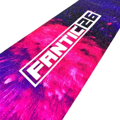 Produktbild von Fantic26 Stunt-Scooter Griptape 58,5cm x 15,5cm Classic Kreidebombe Pink/Lila