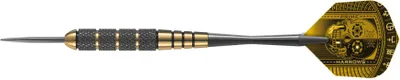 Immagine prodotto di Harrows - Freccette "Vodoo", ottone RD1095 (23 g) (Nero/Oro)