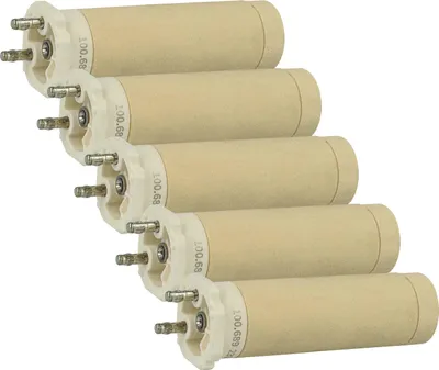 Produktbild von vhbw 5x Heizelement kompatibel mit Leister Triac S, Triac S Eco Heißluftschweißpistole - 1550 W, Keramik Heizkern, 3,1 x 3,1 cm