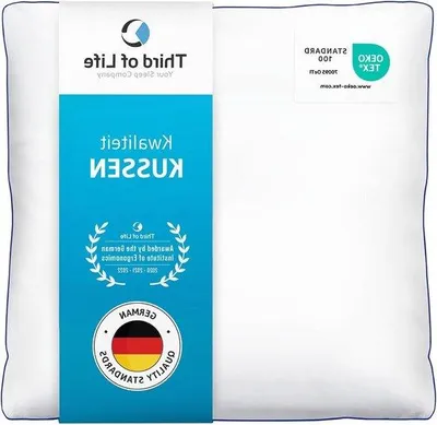 Productafbeelding van Famanu Kussen 80x80, ergonomisch - Ideaal voor zijslapers, rugslapers en buikslapers