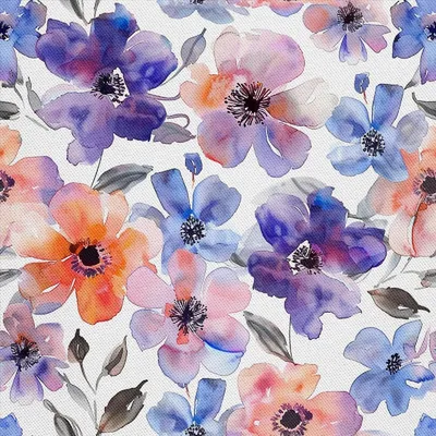 Productafbeelding van Buitenkussens Oxford - Motief: Bloemen I DX5135