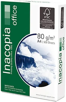 Produktbild von Inacopia Office 80g/m² DIN-A4 500 Blatt weiß
