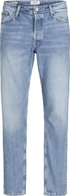 Produktbild von Jack & Jones 12193398, Blau, Jeans, Baumwolle, Nicht bleichen, Nicht chemisch reinigen, Schonwaschgang (40°C)