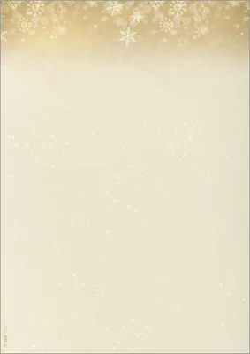Produktbild von SIGEL DP633 Weihnachts-Motiv-Papier "Golden Christmas Night" - gold, weiß - 90 g/m² - A4 - 25 Blatt