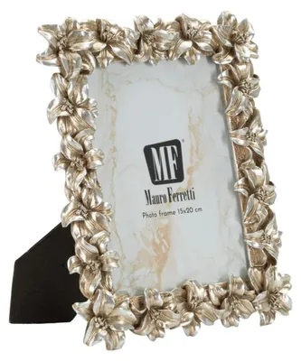 Immagine prodotto di Mauro Ferretti Cornice stile Glamour con Fiori, 22x2,2x27,3 cm